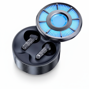 Metal Body Ergonomic Design Earphone NY-225 Long Battery Life Binaural HD Calling Gyroscope <strong>for</strong> Relax Earbuds - Product Image 1