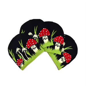 Gorros de Diseño Personalizado de Primera Calidad Hechos en Pakistán con Patrón de Carácter, Precio al por Mayor, Gorros Jacquard - Product Image 1