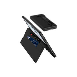 Étui en cuir PU à motif litchi de luxe pour Samsung Galaxy Z Fold 6, TPU souple avec emplacement pour stylet, porte-cartes et béquille, modèle Plus - Product Image 2