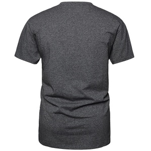 T-shirt vintage épais 100 % coton respirant grande taille à épaules tombantes avec logo personnalisé imprimé sérigraphié 2026 - Product Image 4