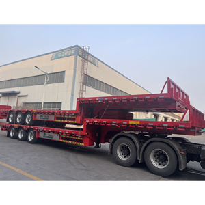 <span class=keywords><strong>Conteneur</strong></span> d'expédition 40ft 50 tonnes Semi-remorque à plat 3 essieux Remorque de camion à plat à <span class=keywords><strong>vendre</strong></span> - Product Image 6