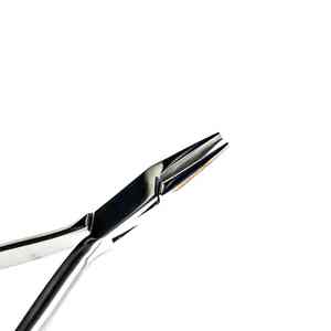 Pince à crocheter orthodontique creuse 14 cm en acier inoxydable pour le pliage de fils dentaires et la formation d'arches - Product Image 2