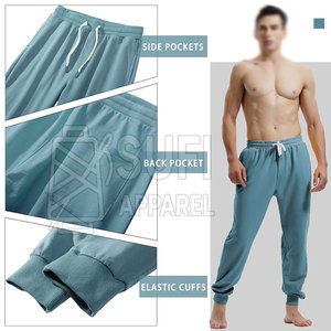 Pantalones Jogger Casuales de Cintura Media Recta, 100% Algodón, Transpirables, Ecológicos, Cómodos para Uso Diario - Product Image 6