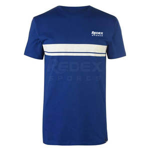 Redex เสื้อทีเชิ้ตผู้ชายผ้าถักแขนสั้นระบายอากาศแห้งเร็วเสื้อยืดผ้าฝ้าย100% ฤดูร้อนทำจากผ้าถักใส่สบาย - Product Image 1