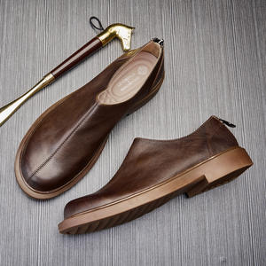 Zapatos Casuales Ligeros con Plantilla Absorbente de Sudor y Estructura Flexible, Zapatos Diarios para Hombre, Zapatos de Cuero - Product Image 2