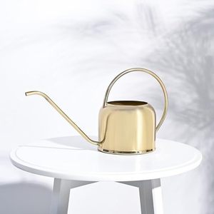 Golden Elegance The Luxe Watering Can For Your Garden Shimmering <b>Gold</b> A Stylish Watering Can For Plants - Product Image 2
