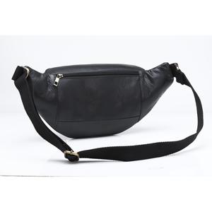 Riñonera de PU de lujo para mujer, bandolera portátil de viaje para exteriores, riñonera de cuero genuino de primera capa a la moda para hombre - Product Image 3