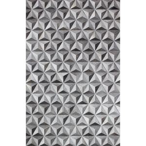 Alfombra de piel de vaca de retazos hecha a mano pelo Real en alfombra de cuero piel Natural uso interior y exterior para decoración del hogar y la Oficina - Product Image 1