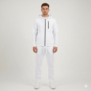Chándales personalizados para hombres y mujeres, 2 uds., conjuntos de sudaderas con capucha, Joggers para hombre, gimnasios, chándales de Fitness, ropa deportiva para correr, chándal de invierno - Product Image 2