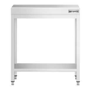 โต๊ะกลางสแตนเลสเชิงพาณิชย์ PREMIUM - 700x600 มม. - พร้อมชั้นวางด้านล่าง - Product Image 3