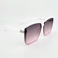 Lunettes de soleil carrées UV400 pour femmes - Nouvelles lunettes de soleil surdimensionnées à la mode avec protection UV
