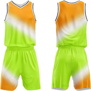 Uniforme de baloncesto Camiseta de baloncesto y ropa corta para jóvenes Logotipo personalizado Ropa deportiva Uniforme de baloncesto 100% Poliéster Maju Industry - Product Image 4