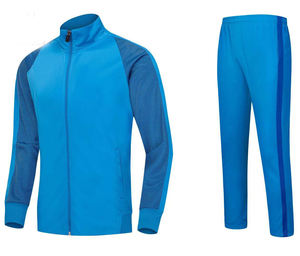 Combinaison d'entraînement costume à manches longues printemps et automne hommes adulte sport uniforme blanc étudiant Football uniforme veste - Product Image 1