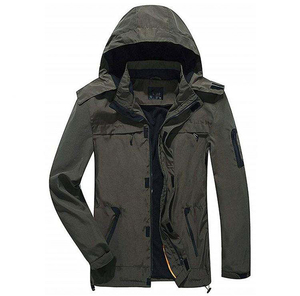 Veste Softshell légère pour hommes pour l'hiver, imperméable et coupe-vent pour la chasse en plein air, le camping, support en toile, vente en gros - Product Image 1