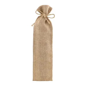 Sacchetto Regalo Personalizzato in Juta Wallace, Zainetti Sportivi Promozionali con Coulisse - Product Image 3