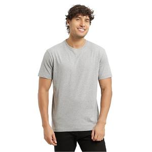 T-shirt à col rond à prise souple de couleur à la demande pour un look de confort quotidien et une utilisation sportive disponible au prix d'exportation - Product Image 4