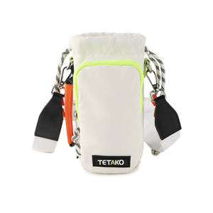 حقيبة زجاجة ماء بحمالة متقاطعة مع الجسم بنمط رياضي كاجوال مع حزام كتف - Product Image 6