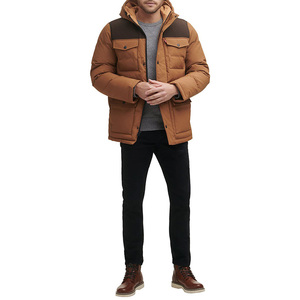 Vestes matelassées pour hommes Nouvelle veste bulle personnalisée à la mode Vestes matelassées à manches longues d'hiver personnalisées - Product Image 1