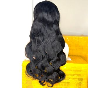 Peluca de cabello humano vietnamita 100% de la mejor calidad, pelucas frontales de encaje de Color Natural con ondas corporales, grado de cabello virgen - Product Image 4