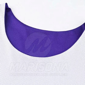 Uniforme de basket-ball réversible de haute qualité, durable, respirant, grande taille, évacuant l'humidité, séchage rapide - Product Image 2