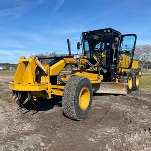 รถเกรด140M2สำหรับแมวเดิมเครื่องทำถนน140H Cat moto. R grader สำหรับขายรถเกลี่ยถนน120ใหม่/ใช้แล้ว - Product Image 1