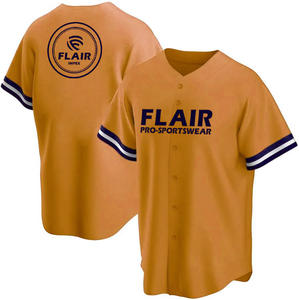 Camisetas de talla grande personalizables, poliéster transpirable, cuello redondo, ropa de béisbol y softbol con diseño impreso sublimado - Product Image 6