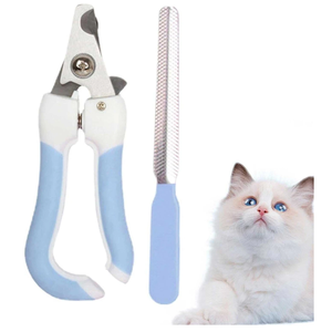 ชุดกรรไกรตัดเล็บสัตว์เลี้ยง 2 ชิ้น สำหรับแมวและสุนัข พร้อมตะไบ - Product Image 2