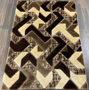 Alfombra de Pelo Largo Turca Adiva de la Mejor Calidad, Tejida a Máquina, Jacquard, de Polipropileno, Poliéster y Yute - Product Image 2