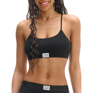 Soutien-gorge de sport rembourré côtelé réglable pour femmes Logo personnalisé Vêtements de sport de meilleure qualité à prix d'usine direct - Product Image 2