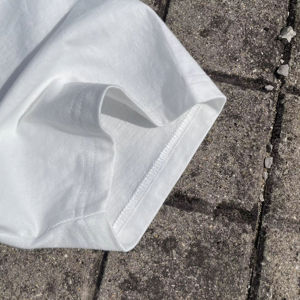 Fabrication en gros 100% coton Vintage surdimensionné t-shirts hommes casual acide lavé coupe et coudre grande taille t-shirts OEM - Product Image 6