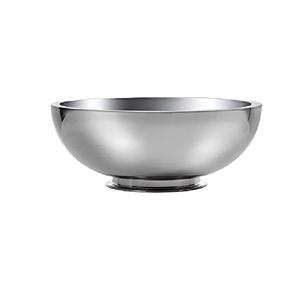 Bol à glace en argent fini, fait à la main en Inde, forme ronde, refroidisseur à vin pour bière, boissons gazeuses, utilisation à domicile, fête, bar - Product Image 4