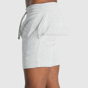 กางเกงขาสั้นออกกำลังกายสีทึบสไตล์ใหม่ - Product Image 3