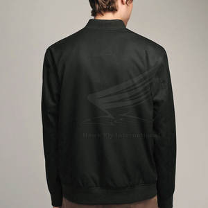 Chaqueta Bomber de Invierno para Hombre, Nueva Llegada 2025, Mejor Precio, Nailon/Poliéster, Logotipo Frontal Personalizable, Estilo Urbano, Servicio OEM - Product Image 3
