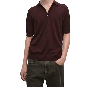 เสื้อเชิ้ตผู้ชายทรงปกติ ผ้าเจอร์ซีย์เนื้อแน่น 100% คอตตอน ป้องกันรอยยับ แขนสั้น ทนทาน น้ำหนักเบา เหมาะสำหรับทุกโอกาส - Product Image 2