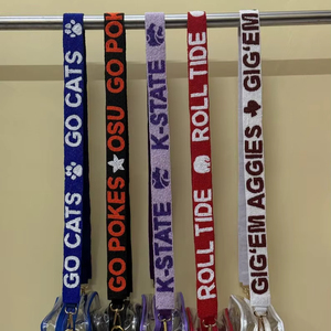 Sangle de sac à main personnalisée avec perles, crochets détachables, sangle de sac pour les journées de sport des sororités, accessoire de ceinture personnalisé - Product Image 1