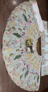 Phụ nữ chất lượng cao cấp nặng ORGANZA LỤA THÊU <span class=keywords><strong>Sequins</strong></span> cắt làm việc với cancan & Canvas patta phong cách phổ biến nhất trên bán! - Product Image 6