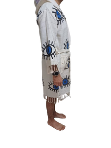 Nouveau turc coton à capuche peignoir séchage rapide meilleur prix bonne qualité coloré doux maison plage Spa femmes hommes Robe - Product Image 6