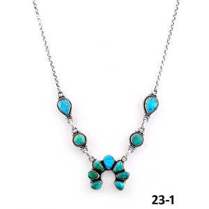Collier artisanal en turquoise du Sud-Ouest et argent sterling, cadeau idéal - Product Image 2