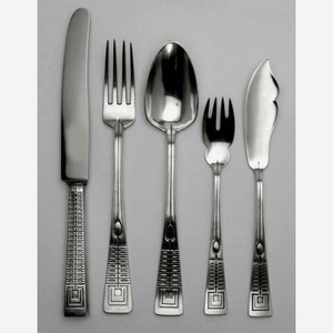 Ensemble de couverts en argent avec poignée en marbre design, dans un coffret cadeau, acier inoxydable, vaisselle de mariage en gros, couverts en métal de luxe de haute qualité - Product Image 6