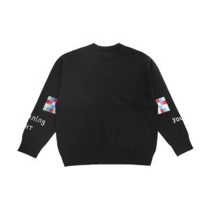 Pull tricoté à col rond pour <span class=keywords><strong>homme</strong></span>, personnalisé OEM & ODM, imprimé dessin animé bateau fantôme, collection automne - Product Image 2
