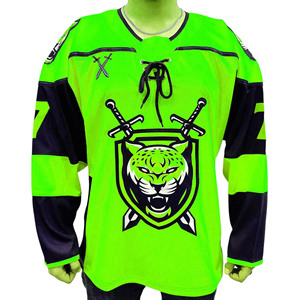 Jersey de Hockey sobre Hielo Sublimado Personalizado OEM Premium 2026, Uniforme de Equipo Transpirable con Logotipo para Clubes y Ligas, Venta al Por Mayor para Hombres Adultos - Product Image 4