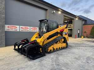 Chargeuses compactes à vendre, haute efficacité énergétique, capacité de charge nominale de 400 tonnes, moteur et boîte de vitesses Caterpillar, pompe à moteur à roulement à haute circulation d'huile xp - Product Image 3