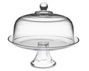 <b>Food</b> Safe Glass Cake Stand With Dome Suitable For Serving Cakes Pastries And Sweet Treats Safely - Product Image 3