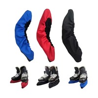 Protection de lame de patins de hockey sur glace, protège-chaussures rembourrés en polyester, couleur personnalisée, logo personnalisé, taille personnalisée pratique