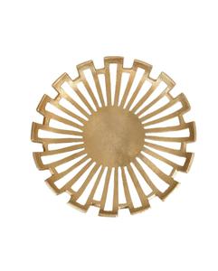 Plateau de service en métal de couleur dorée Offre Spéciale avec conception découpée pour hôtels restaurants mariage usage domestique à bas prix - Product Image 5