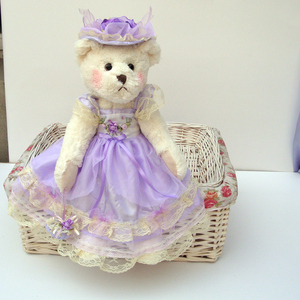 Customized Wholesale Dress up Pretty <strong>Teddy</strong> Plush Soft Bear Toy for Baby and Children - Product Image 3