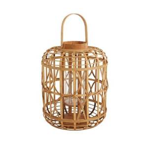 โคมไฟหวายธรรมชาติพร้อมดีไซน์หลากหลายสำหรับตกแต่งบ้านแบบทำมือที่หรูหรา OEM ODM ขายส่งราคาดีจากเวียดนาม - Product Image 1