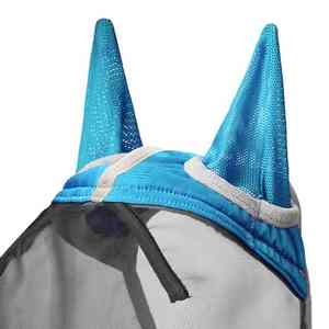 Nouveauté, masque anti-mouches pour cheval de haute qualité, logo personnalisé, respirant, en maille, équipement d'extérieur, masque anti-mouches pour l'équitation - Product Image 2