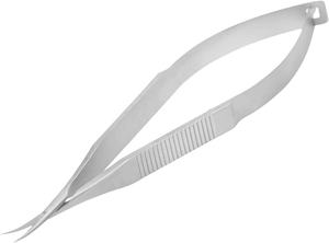 Ciseaux à cuticules Pointe pointue de précision professionnelle incurvée extra fine pour sourcils cils coupe des ongles et coupe de la peau sèche - Product Image 4