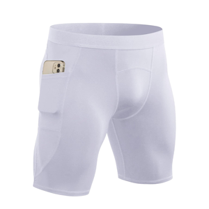 Collants de compression de basket-ball Collants de compression Shorts de gymnastique pour hommes avec doublure de compression - Product Image 5